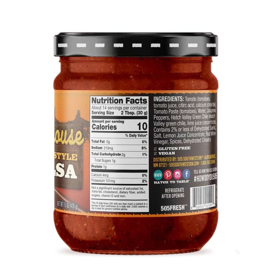 505 Southwestern Roadhouse Texas-Style Salsa - 15 oz