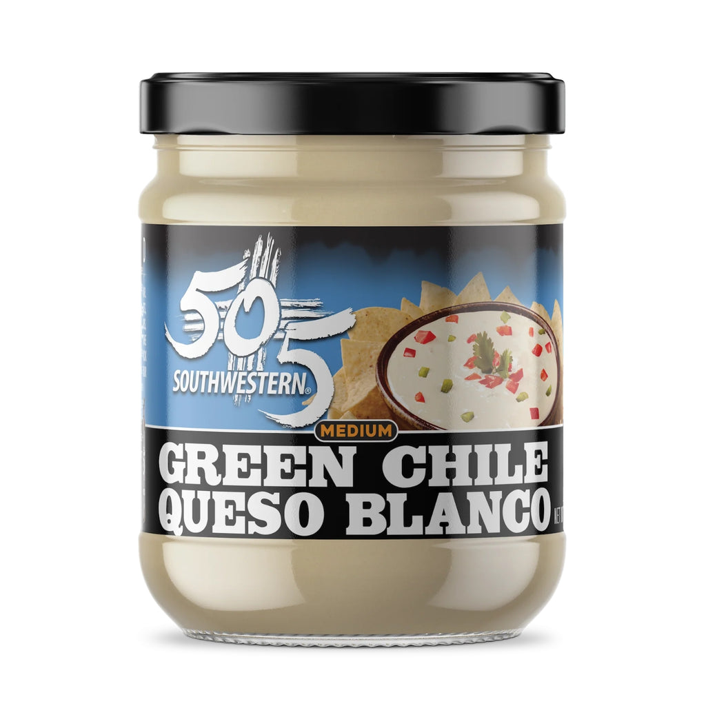 505 Southwestern Green Chile Queso Blanco - Medium - 15 oz