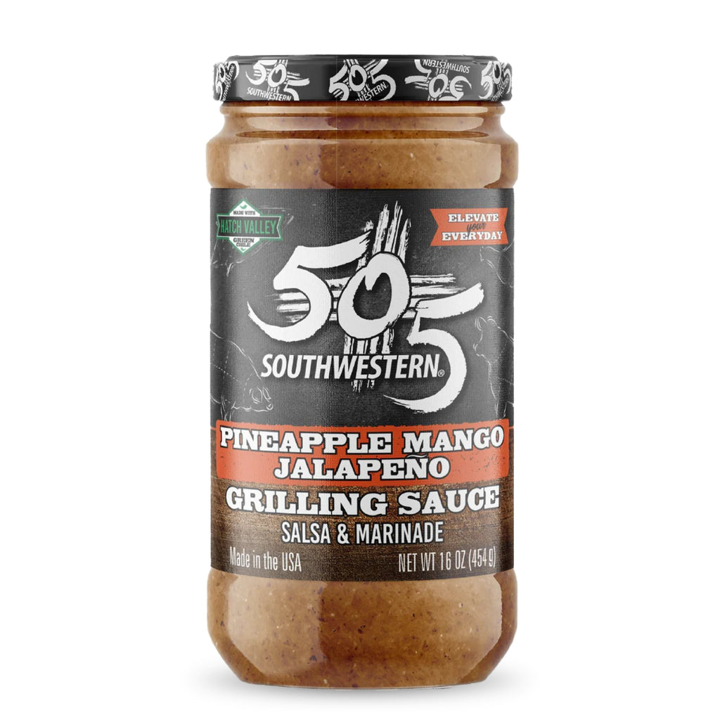 505 Southwestern Pineapple Mango Jalapeno Grilling Sauce, Salsa & Marinade - 18 oz