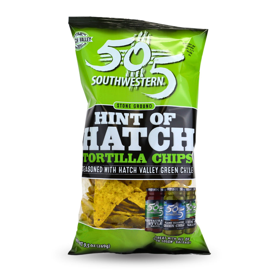 Ches 505 Southwestern Hint of Hatch Tortilla Chips - 9.5 oz – Louisiana