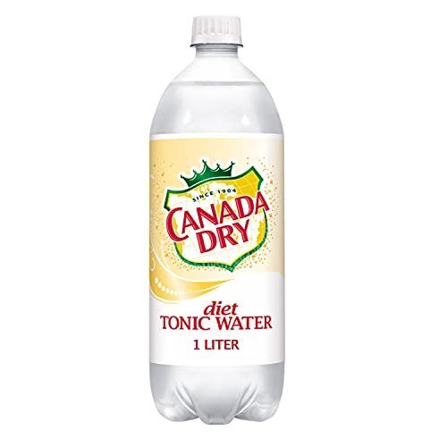 Canada Dry 1L Tonic Water Zero Sugar 4 Pack
