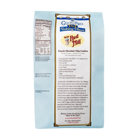 Bob's Red Mill Natural Foods Inc Gluten Free 1 To 1 Baking Flour, 25 Pounds