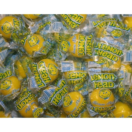 Lemonhead Medium Bulk Candy Individually Wrapped, 27 Pound