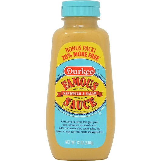 Durkee Famous Sauce In Plastic Bottle, 12 Ounces