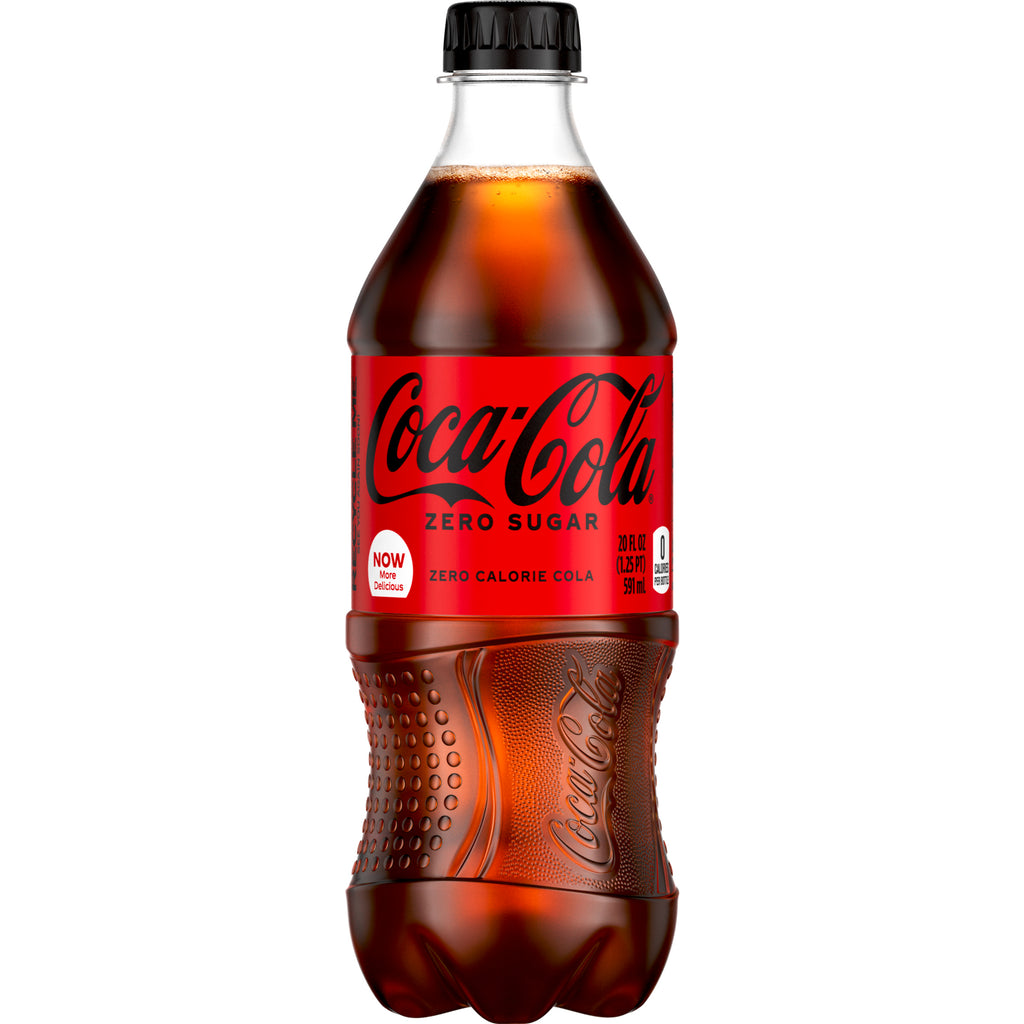 Coca Cola Coke Zero Sugar, (Pack of 24)