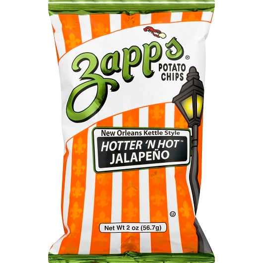 Zapp's Potato Chips Jalapeno Chips, 2 Ounces
