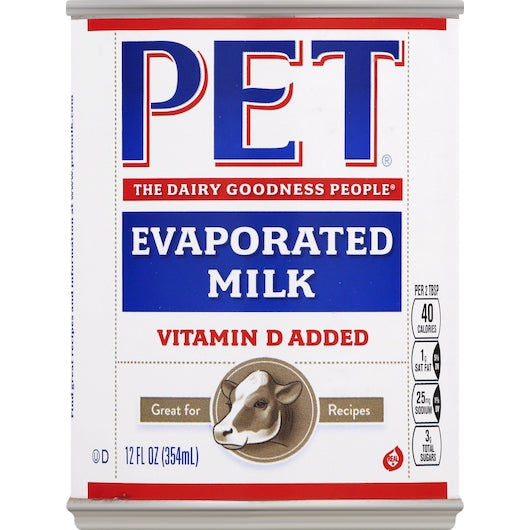 Pet Milk Evaporated Milk, 12 Fluid Ounces