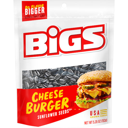 Bigs Sunflower Seeds Cheeseburger, 5.35 Ounces