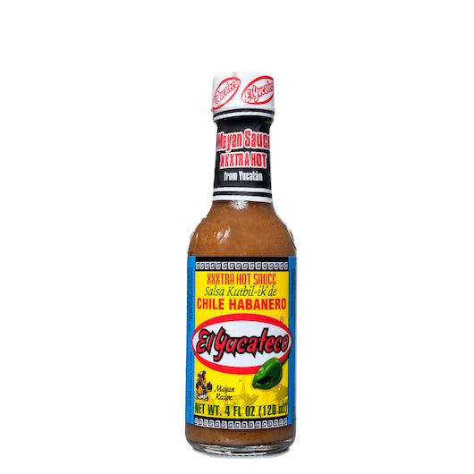 El Yucateco Extra Hot Haberno Sauce, 4 Ounces