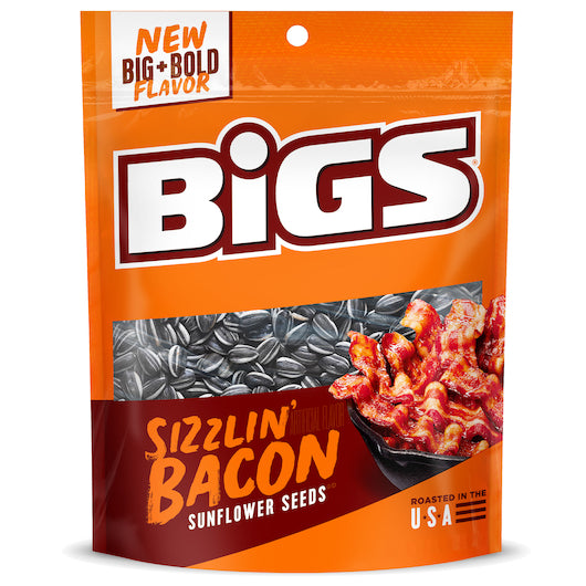 Bigs Sizzlin' Bacon Sunflower Seeds, 5.35 Ounces