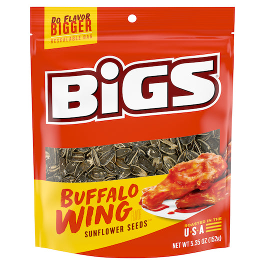 Bigs Buffalo Wing Sunflower Seeds, 5.35 Ounces