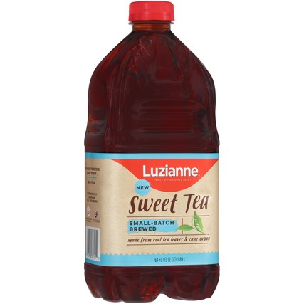 Luzianne Ready to Drink Sweet Tea 64 oz. 8 Pack – Louisiana Pantry