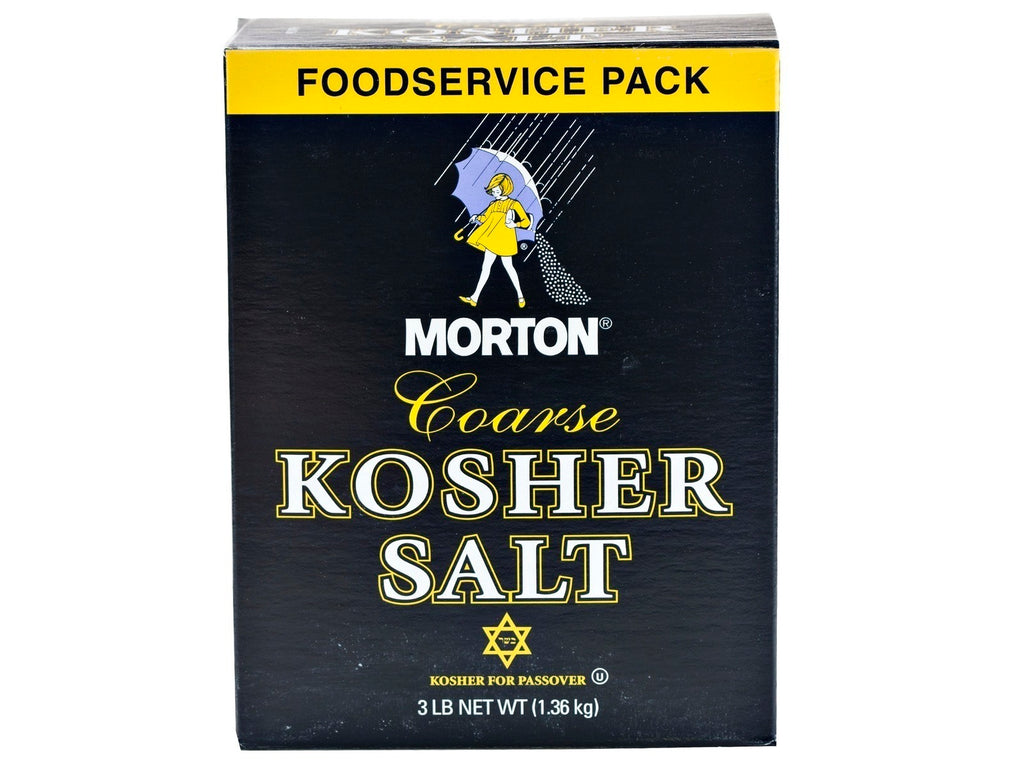 Morton Coarse Kosher Salt 12/3lb