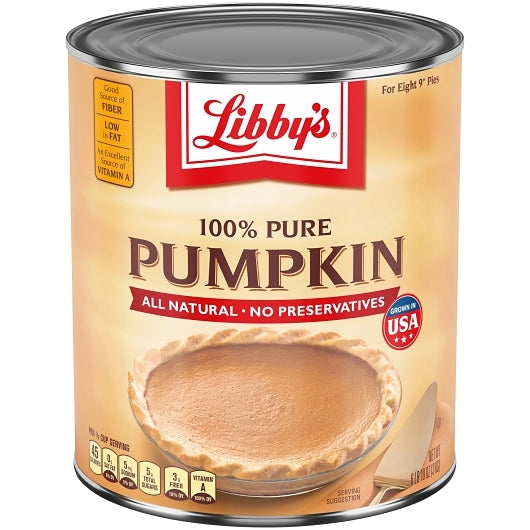 Libby's Pure Pumpkin, 6.62 Pounds