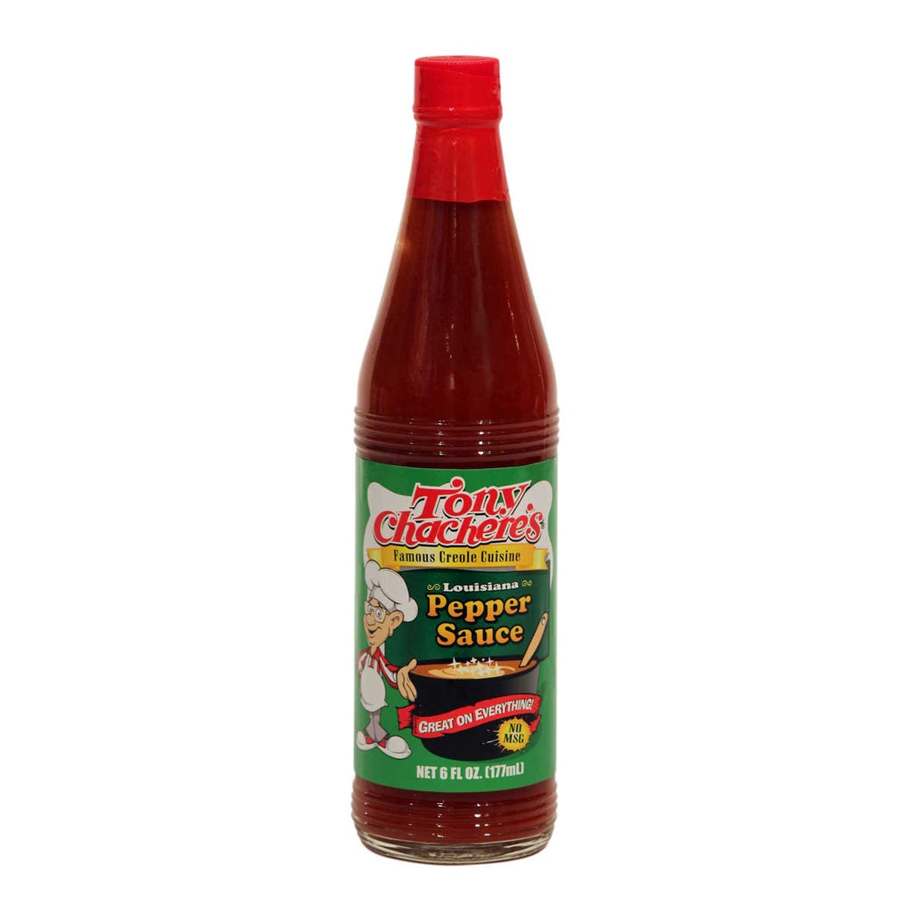 Tony Chachere's Louisiana Pepper Sauce, 6 oz