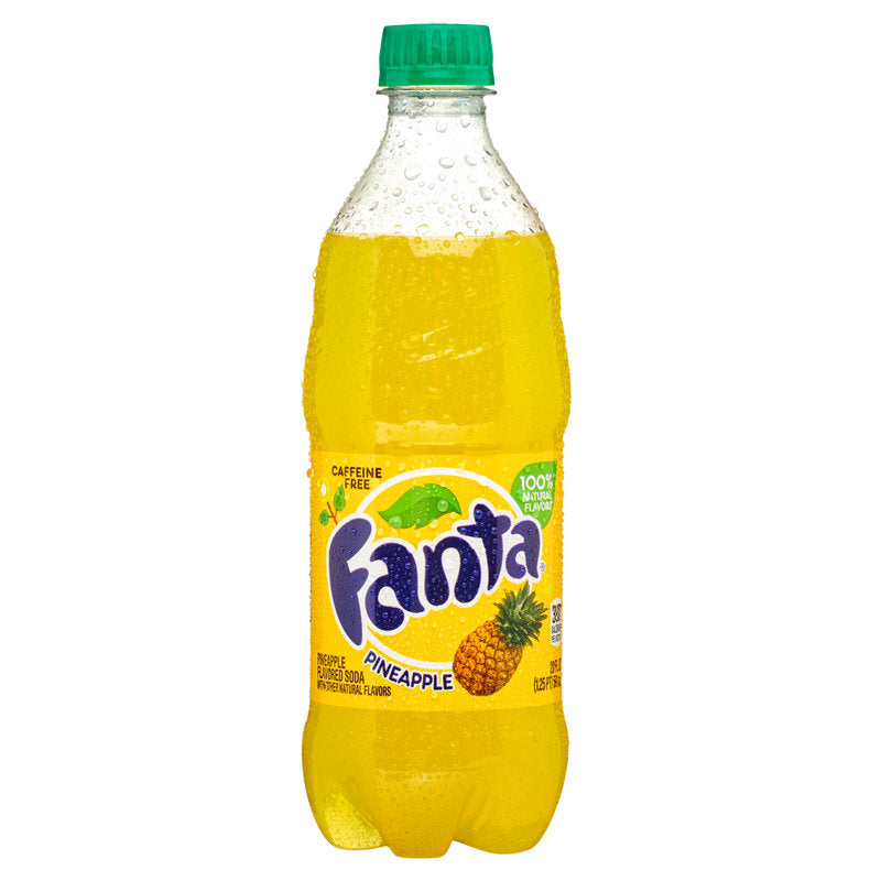 Fanta Pineapple 20oz Bottles 24 Pack