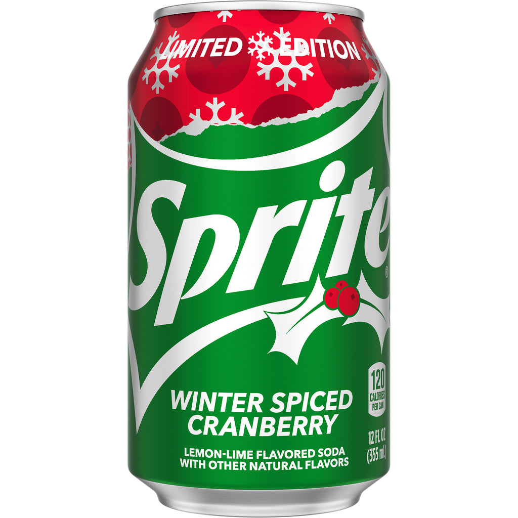 Sprite Winter Spiced Cranberry 12 oz