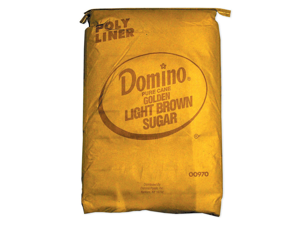 Domino Pure Cane Golden Light Brown Sugar 50lb