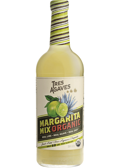 Tres Agave Organic Margarita Mixer 33.8 oz Bottle