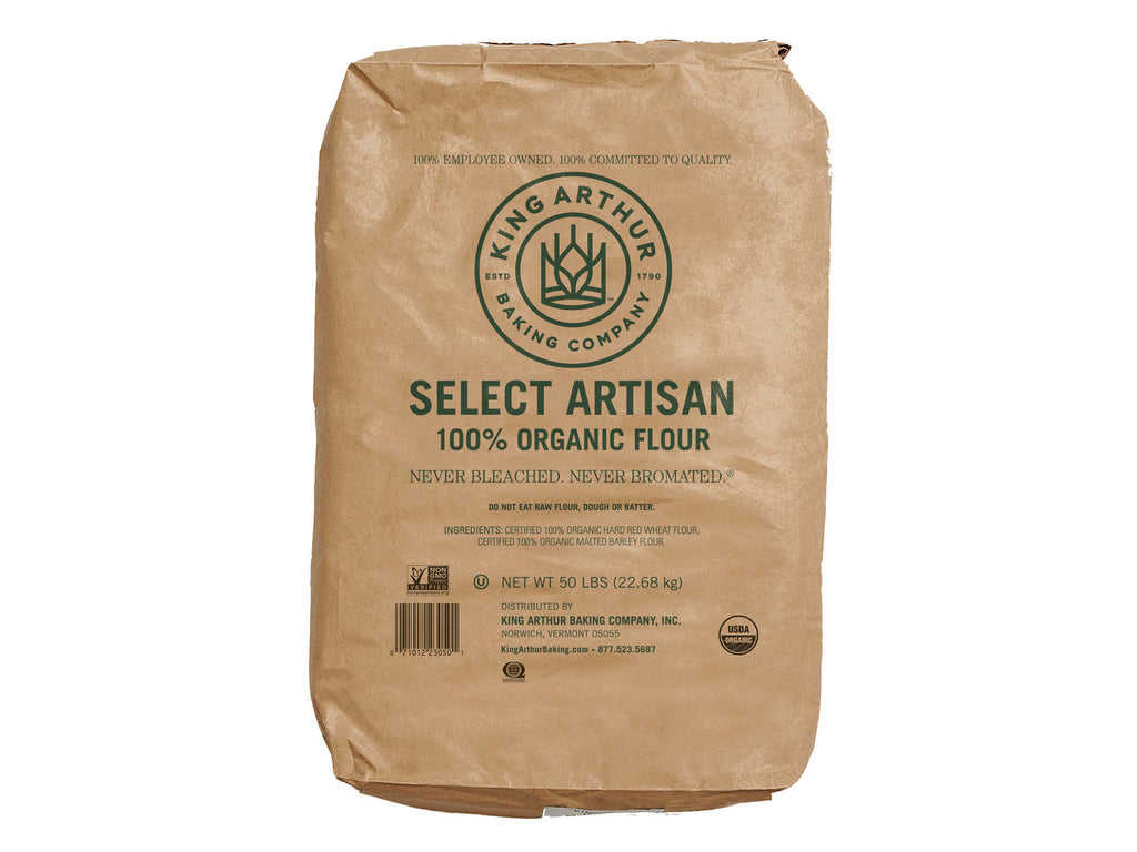 King Arthur Organic Artisan Select Flour 50lb
