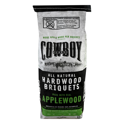Cowboy Apple Hardwood All Natural Briquets 8 Lbs