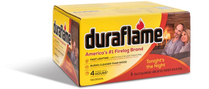 Duraflame 6Pk 6 lb Firelog 00007