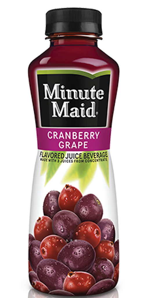 Minute Maid Cranberry Grape Juice 12 oz - Pack of 24