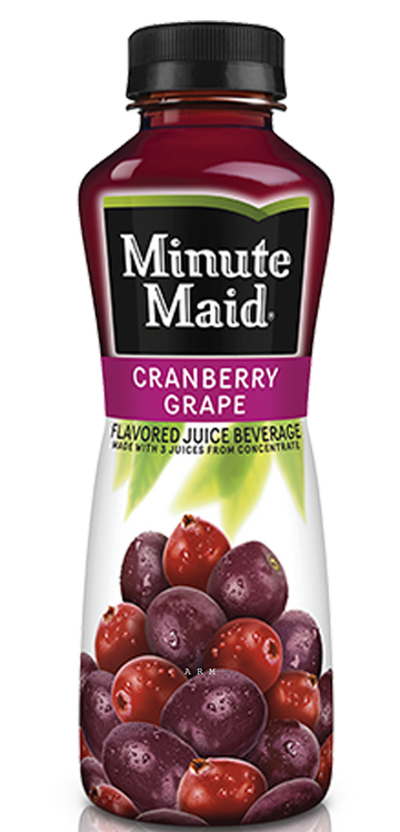 Minute Maid Aguas Frescas Strawberry 16oz. Cans, 24 Pack