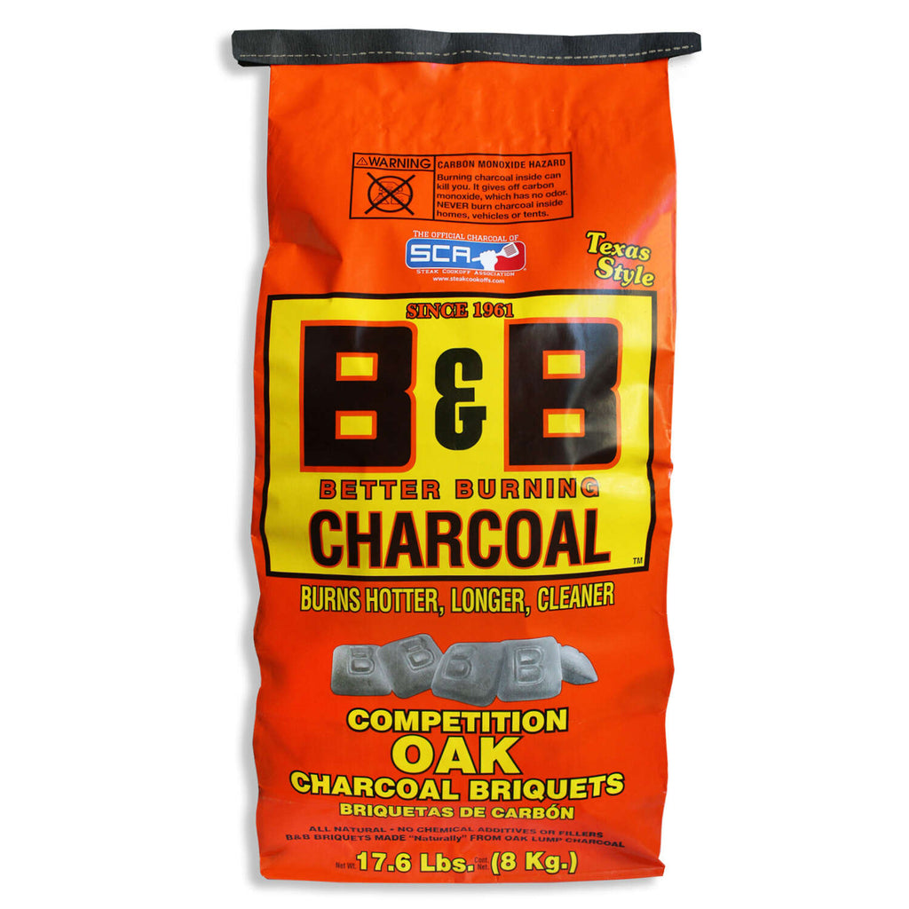 B & B Natural Oak Briquets 17.6lbs