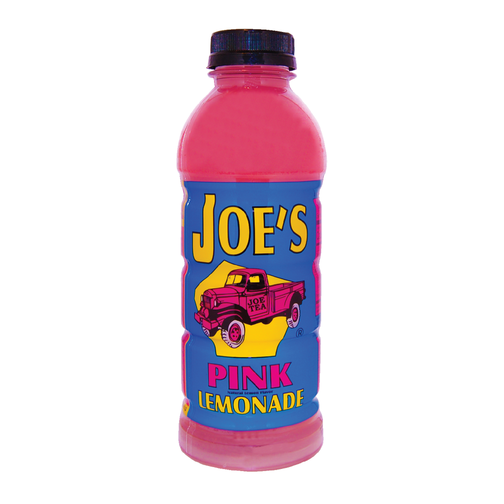 Joe Tea Pink Lemonade (18oz plastic) - 12 Pack