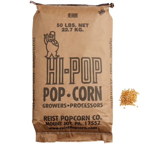 Hi Pop White Popcorn Bulk 50lb