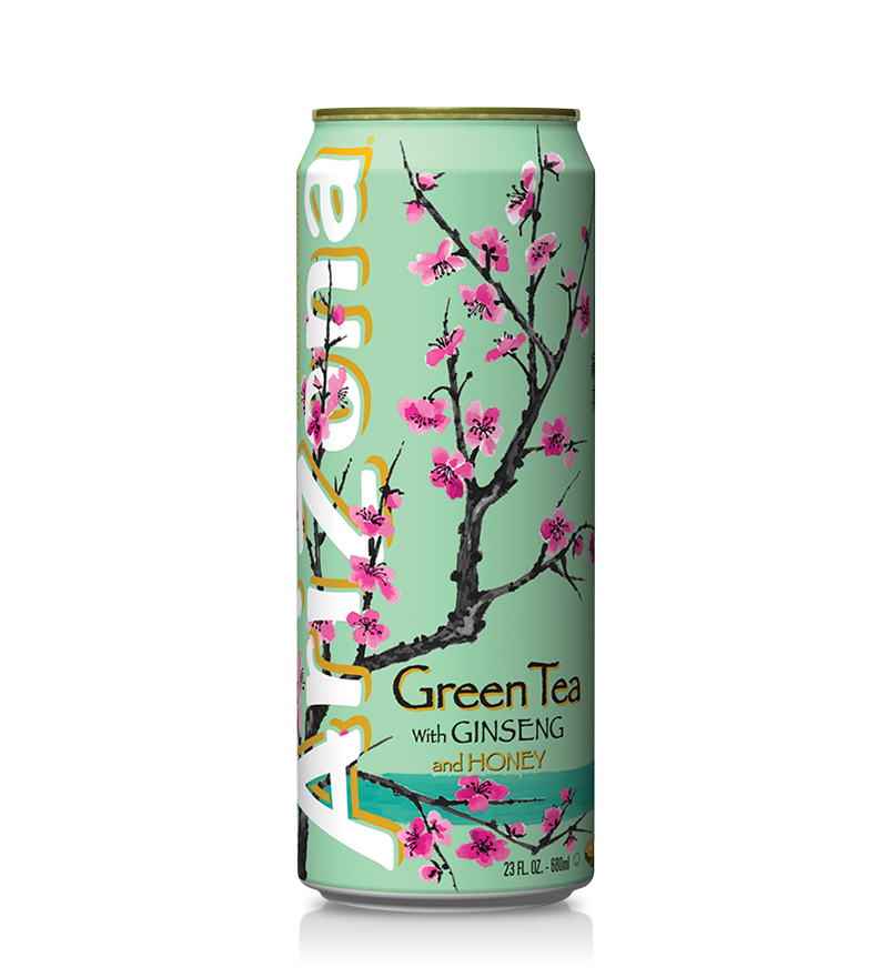 Arizona Tea Green Tea 12 Pack 23.5 oz Tall Cans