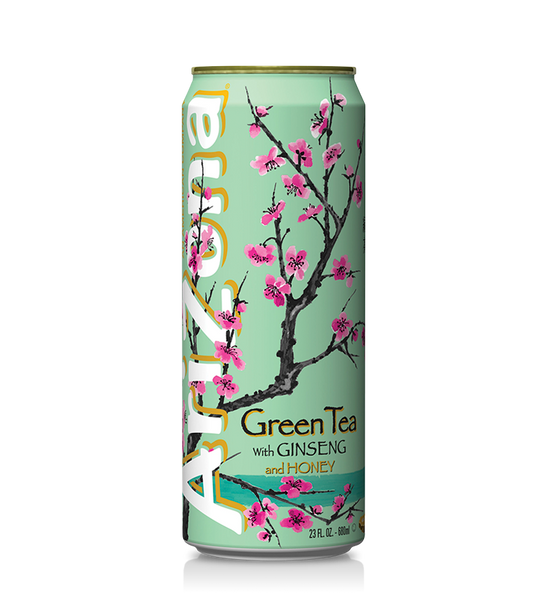 Arizona Tea Green Tea 12 Pack 23.5 oz Tall Cans – Louisiana Pantry