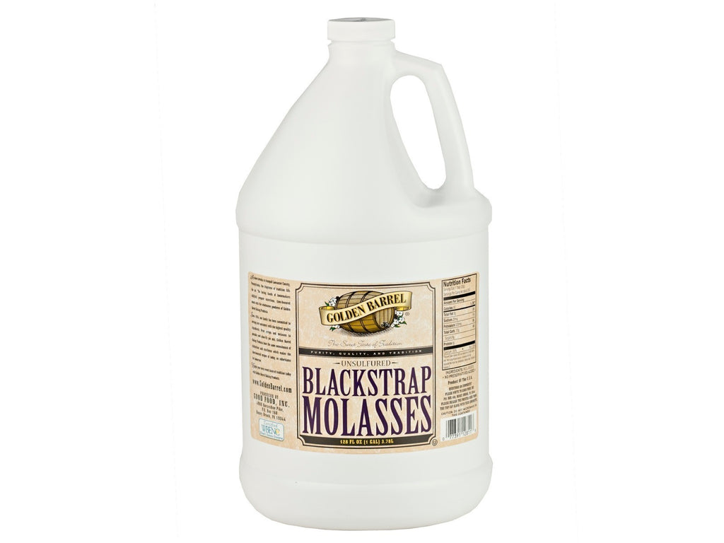 Golden Barrel Unsulfured Blackstrap Molasses 4 Pack/1gal