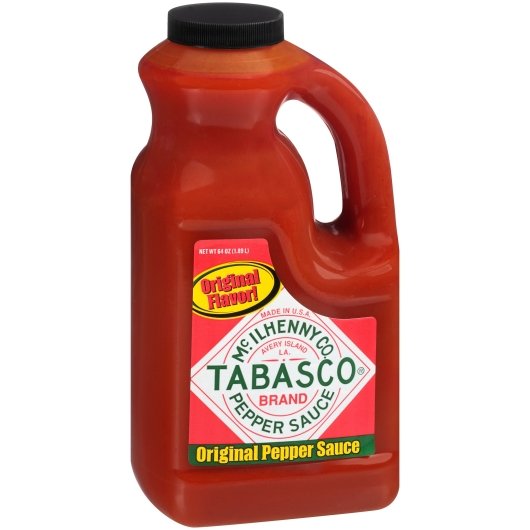 Tabasco Pepper Sauce Hot Sauce Bulk, 0.5 Gallon