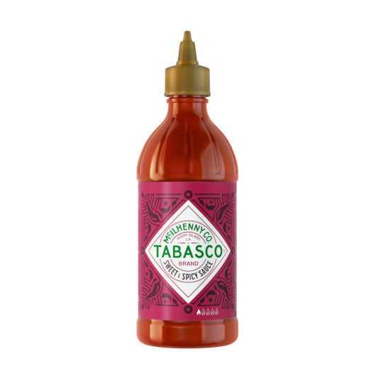 Tabasco Sweet & Spicy Sauce in 11 Ounce Plastic Bottle