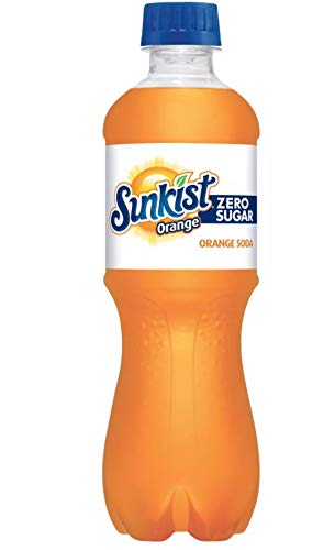 Sunkist Zero Orange 20 oz Bottles 24 Pack