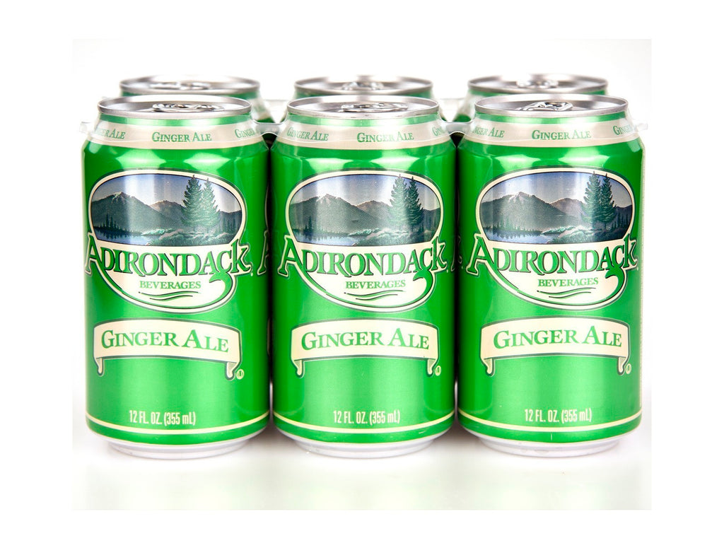 Adirondack Soda Ginger Ale 4/6pk 12oz