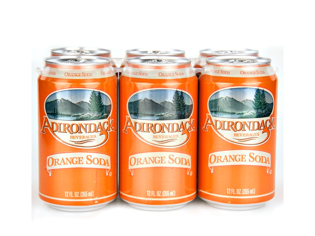 Adirondack Soda Orange 4/6pk 12oz