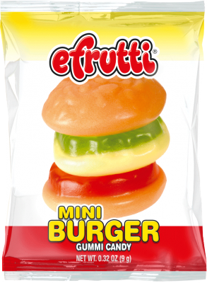 Efrutti Mini Burger, 0.32 Ounces