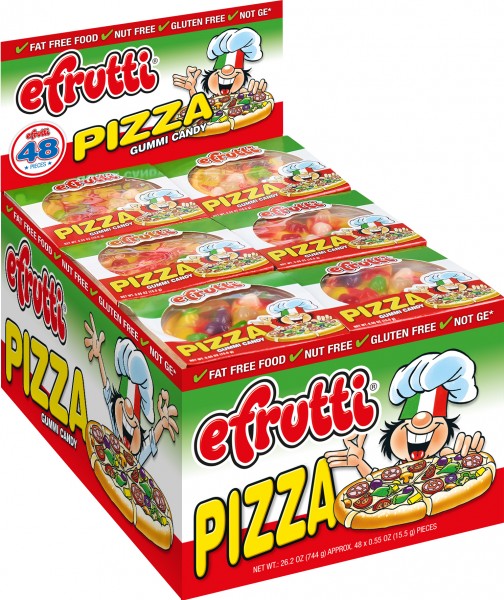 Efrutti Gummi Pizza, 0.55 Ounces