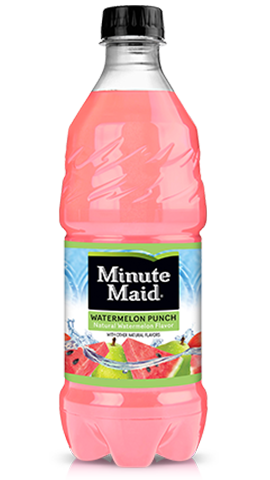 Minute Maid Watermelon Punch 20oz - 24 Pack