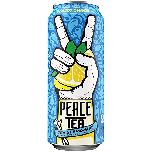 Peace Tea Caddy Shack 23 oz Cans - 12 Pack
