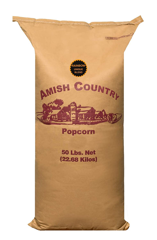 Amish Country Popcorn Rainbow Popcorn 50lb
