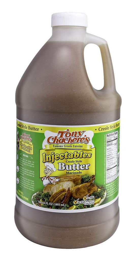 Tony Chachere's Injectable Butter Creole Style Marinade, 64 oz