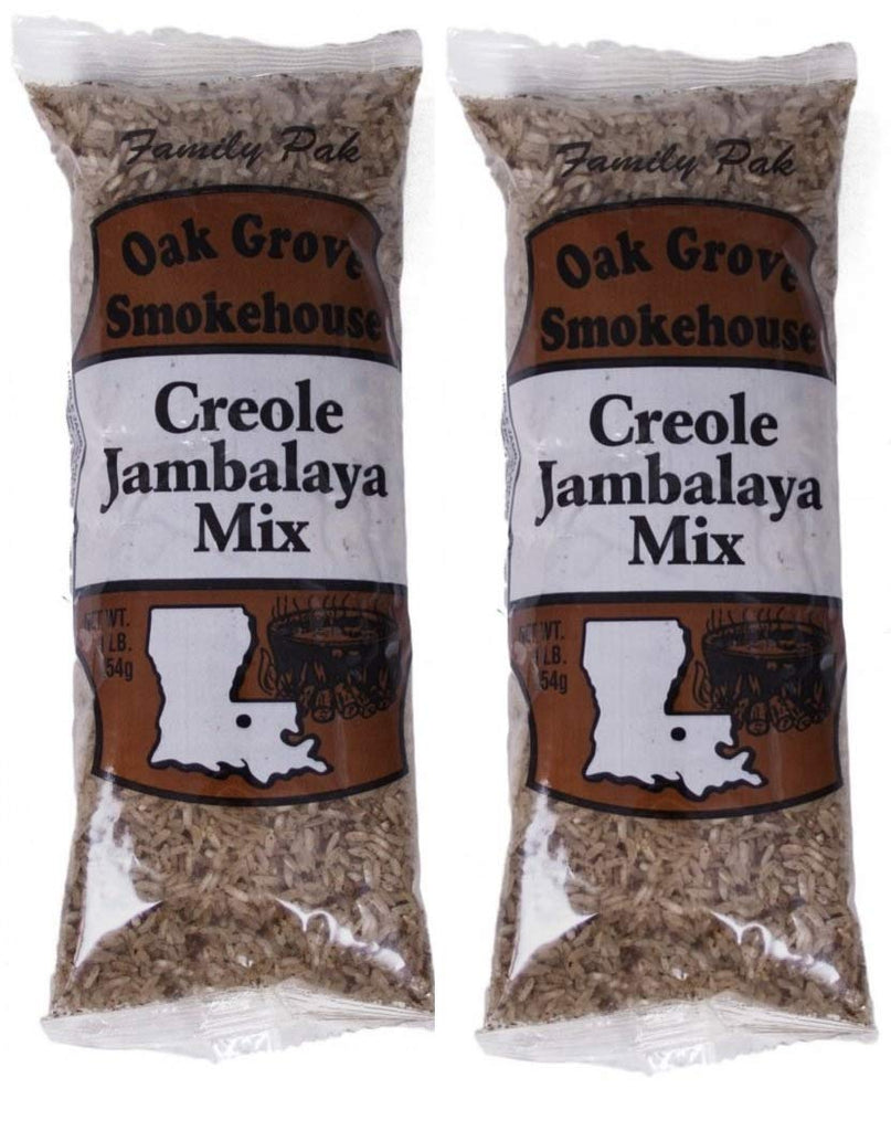 Oak Grove Creole Jambalaya Mix, Family Pak Size - 16 Ounces