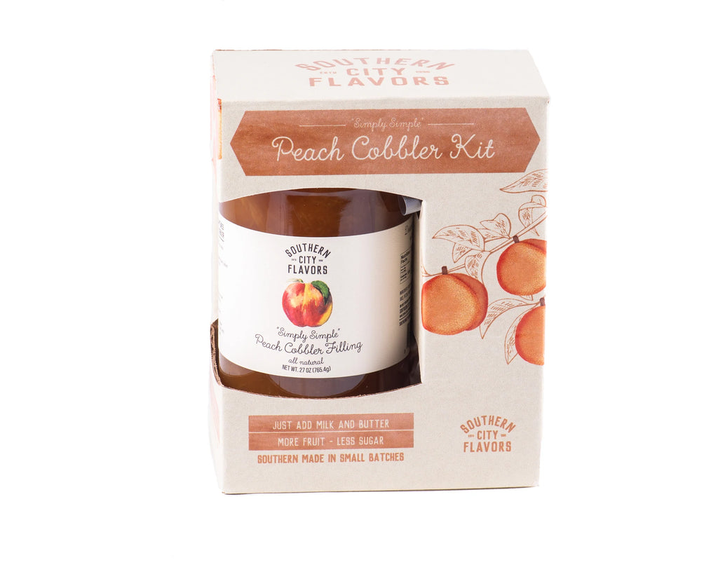 Southern City Flavors - Simply Simple Peach Cobbler Kit 27oz