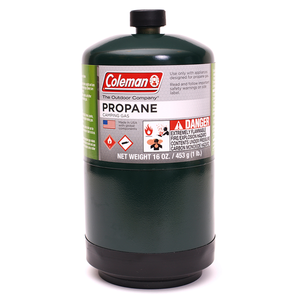  Coleman 333264 Propane Fuel Pressurized Cylinder, 16 Oz :  Camping Stove Accessories : Sports & Outdoors