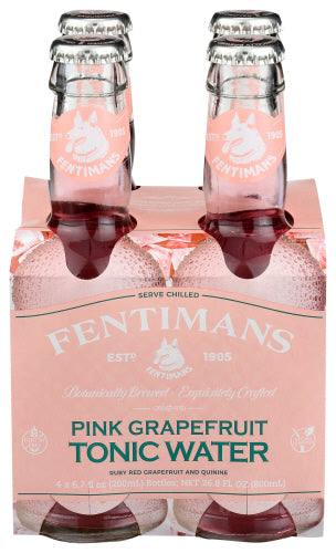 Fentiman's Mixer Pink Grapefruit Tonic Water 12 Pack 6.7 fl oz