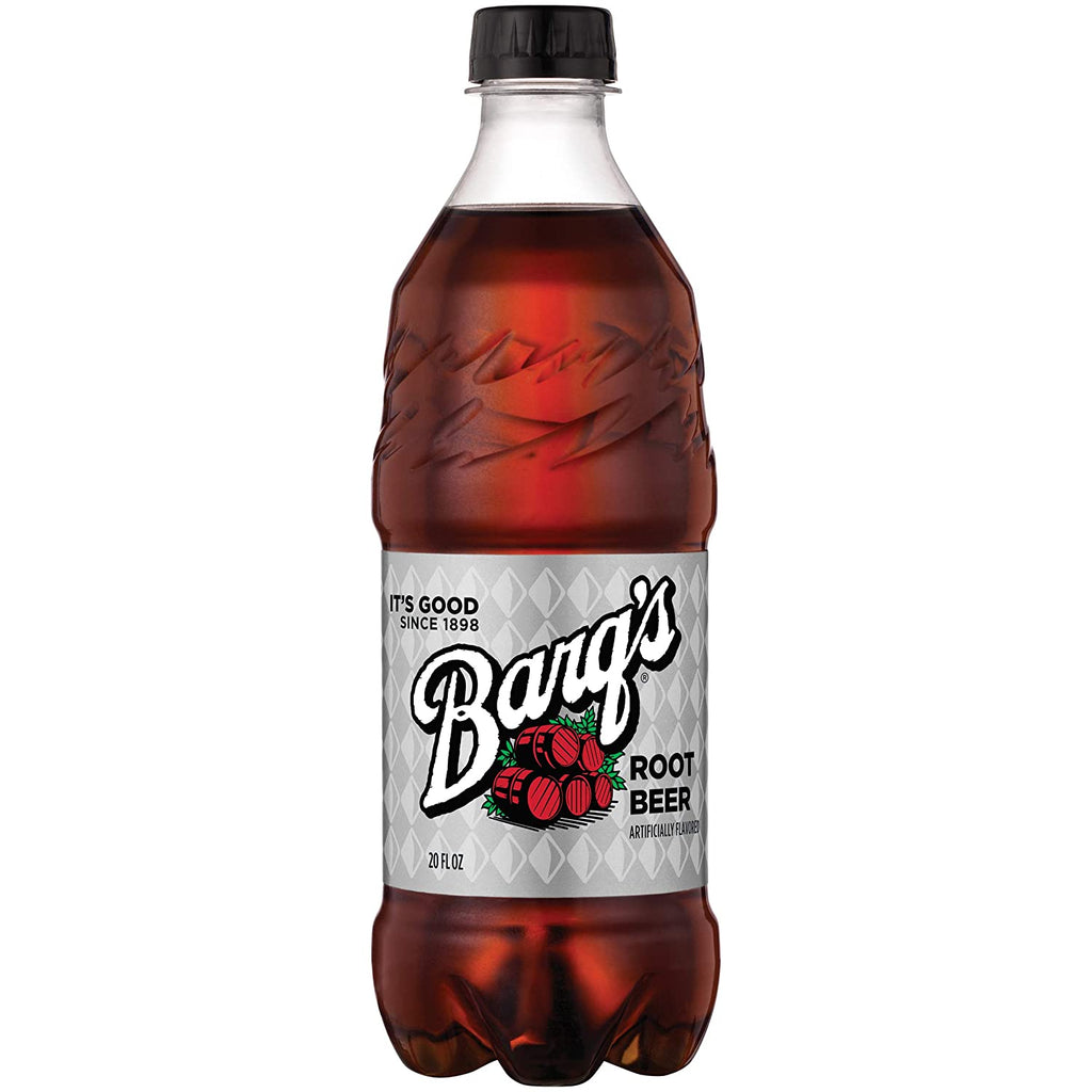 Barq's Rootbeer 20oz Bottle Soda 24 Pack